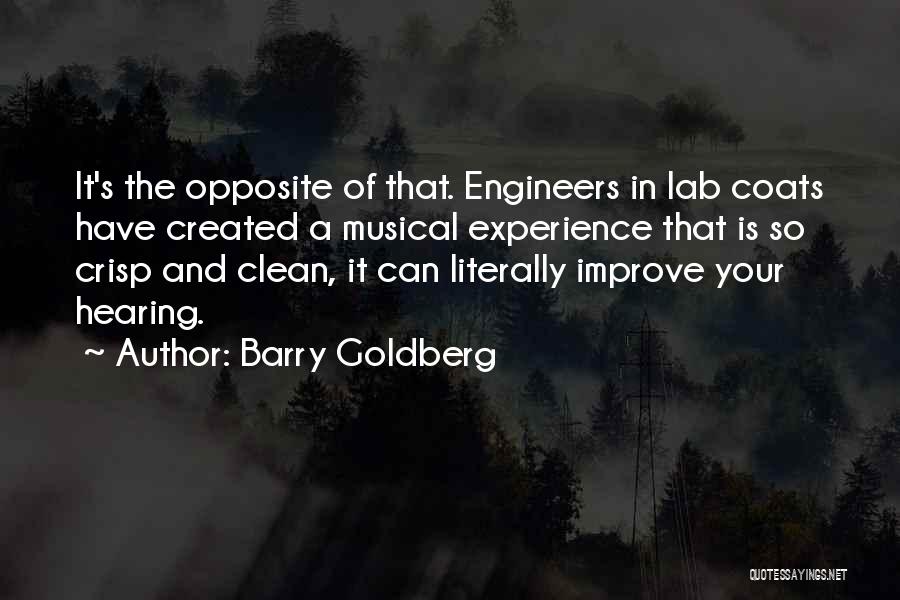 Lab Coats Quotes By Barry Goldberg