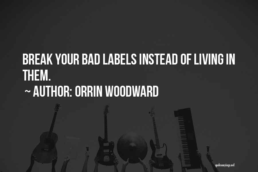 Labeling Others Quotes By Orrin Woodward