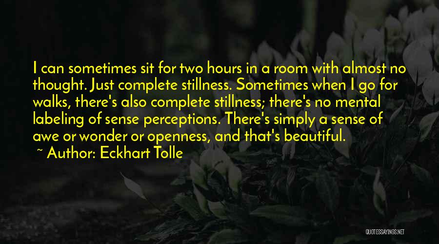 Labeling Quotes By Eckhart Tolle