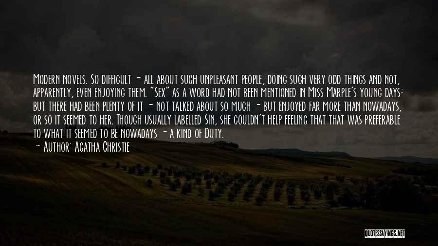 Labelled Quotes By Agatha Christie