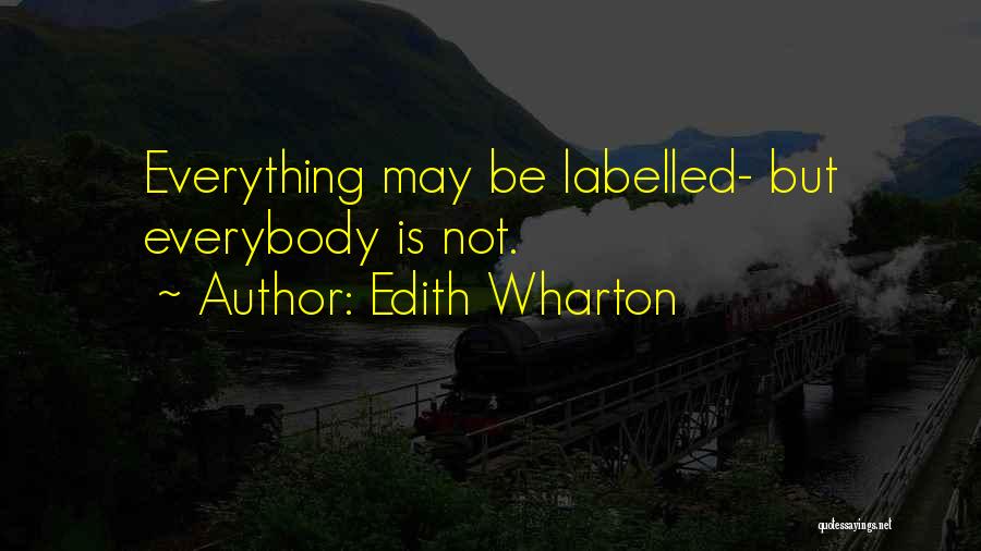 Labelled Quotes By Edith Wharton