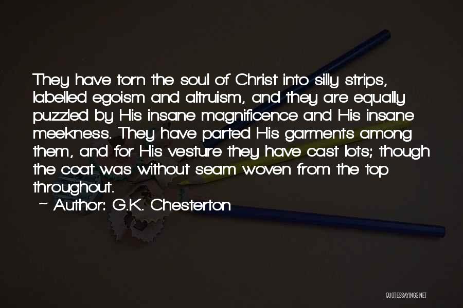 Labelled Quotes By G.K. Chesterton