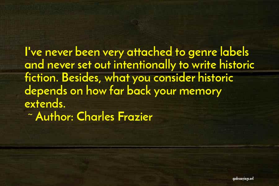 Labels Quotes By Charles Frazier