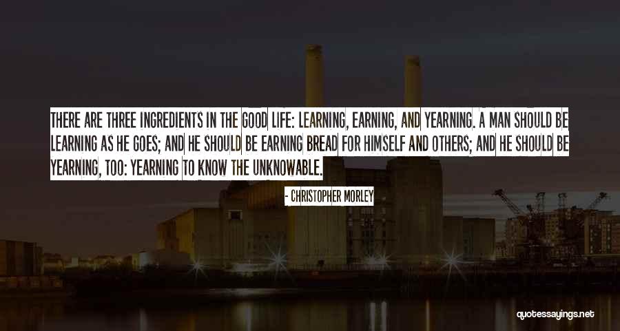 Labh Pancham Quotes By Christopher Morley Labh Pancham Quotes By Christopher Morley