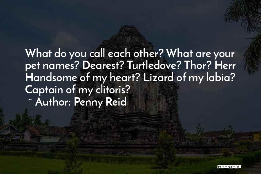 Labia Quotes By Penny Reid