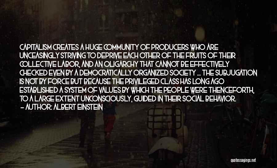 Labor Force Quotes By Albert Einstein
