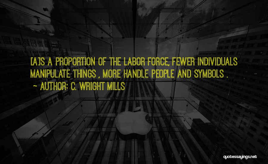 Labor Force Quotes By C. Wright Mills