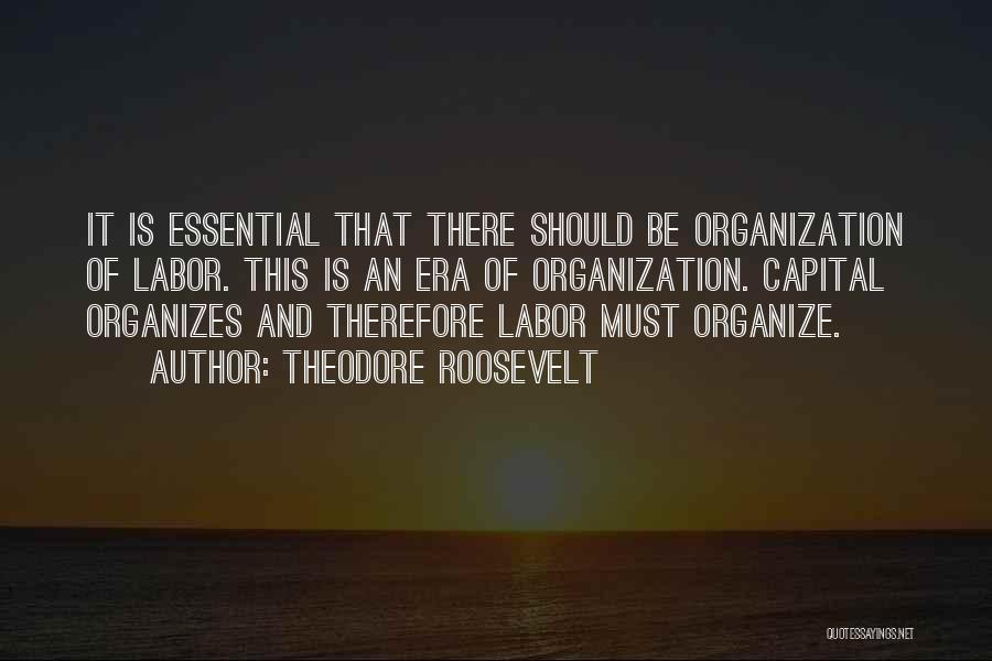 Labor Quotes By Theodore Roosevelt