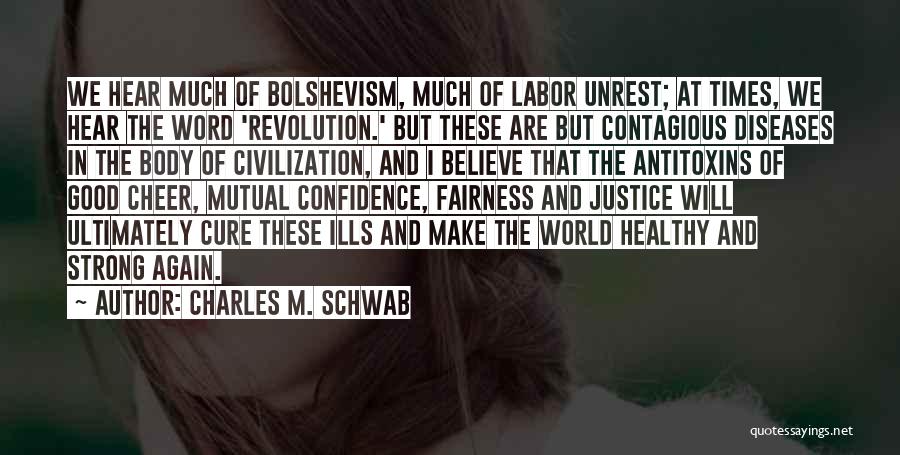 Labor Unrest Quotes By Charles M. Schwab