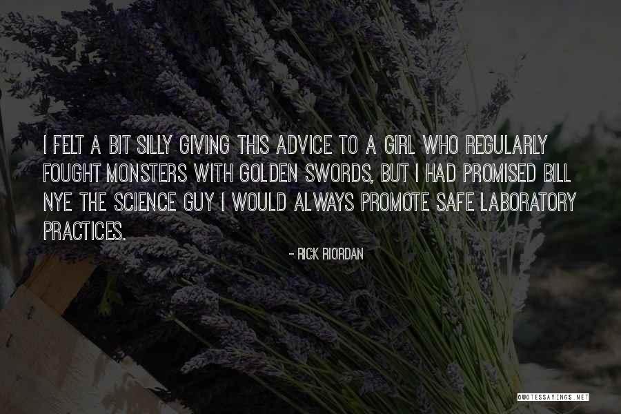 Laboratory Science Quotes By Rick Riordan Laboratory Science Quotes By Rick Riordan