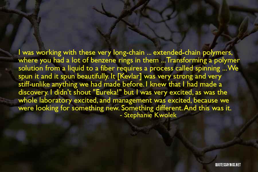 Laboratory Science Quotes By Stephanie Kwolek Laboratory Science Quotes By Stephanie Kwolek