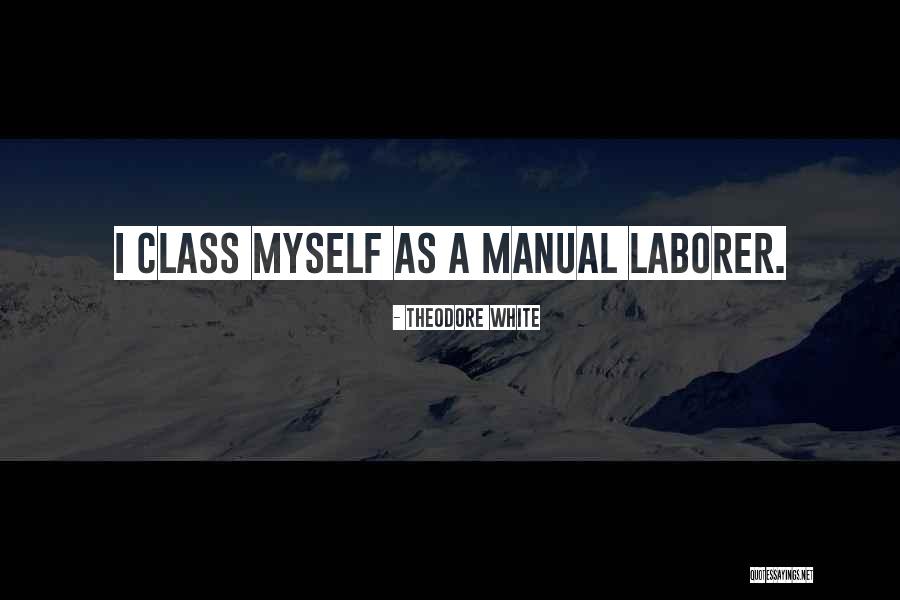 Laborer Quotes By Theodore White Laborer Quotes By Theodore White