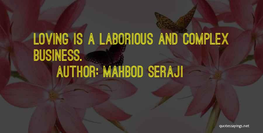 Laborious Quotes By Mahbod Seraji