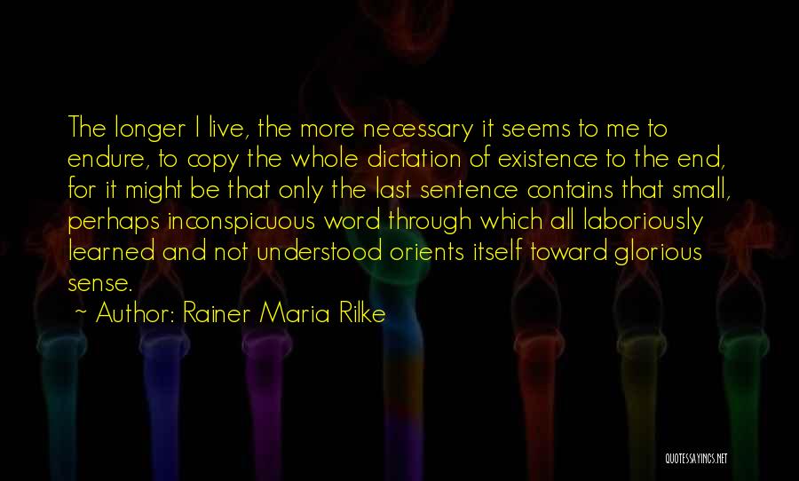 Laboriously Quotes By Rainer Maria Rilke