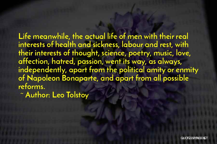 Labour Of Love Quotes By Leo Tolstoy