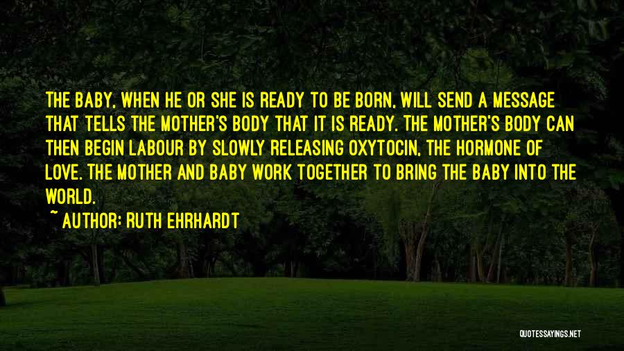 Labour Of Love Quotes By Ruth Ehrhardt