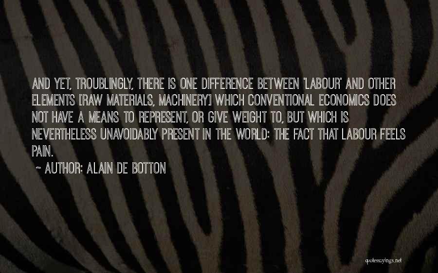 Labour Pain Quotes By Alain De Botton