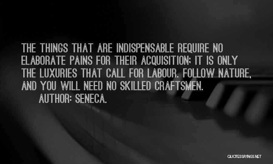 Labour Pains Quotes By Seneca.