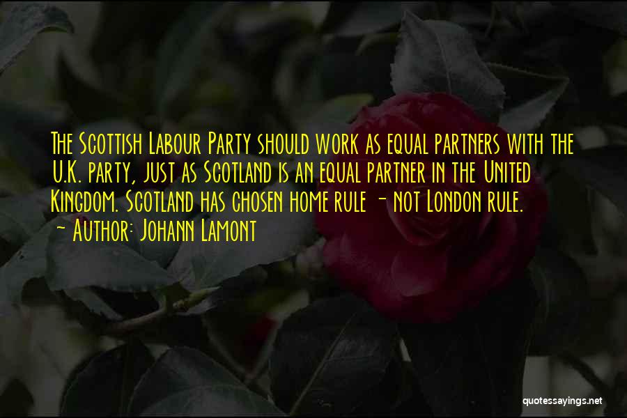 Labour Work Quotes By Johann Lamont