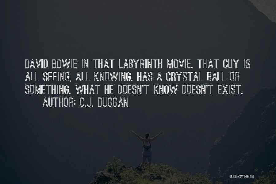 Labyrinth Movie Quotes By C.J. Duggan