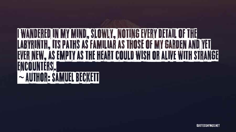 Labyrinth Quotes By Samuel Beckett