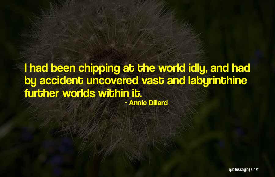 Labyrinthine Quotes By Annie Dillard Labyrinthine Quotes By Annie Dillard