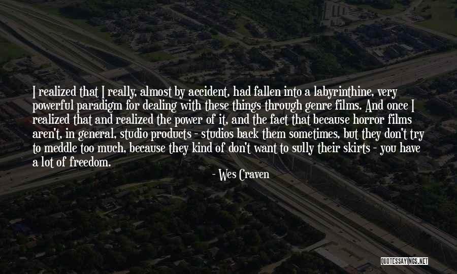 Labyrinthine Quotes By Wes Craven Labyrinthine Quotes By Wes Craven