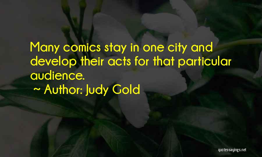 Lacatus Sdv Quotes By Judy Gold