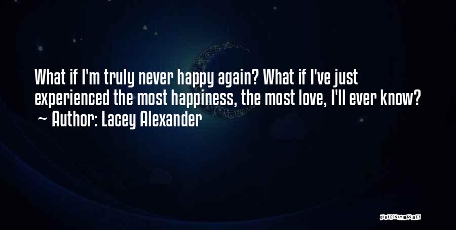 Lacey Alexander Quotes 2110559