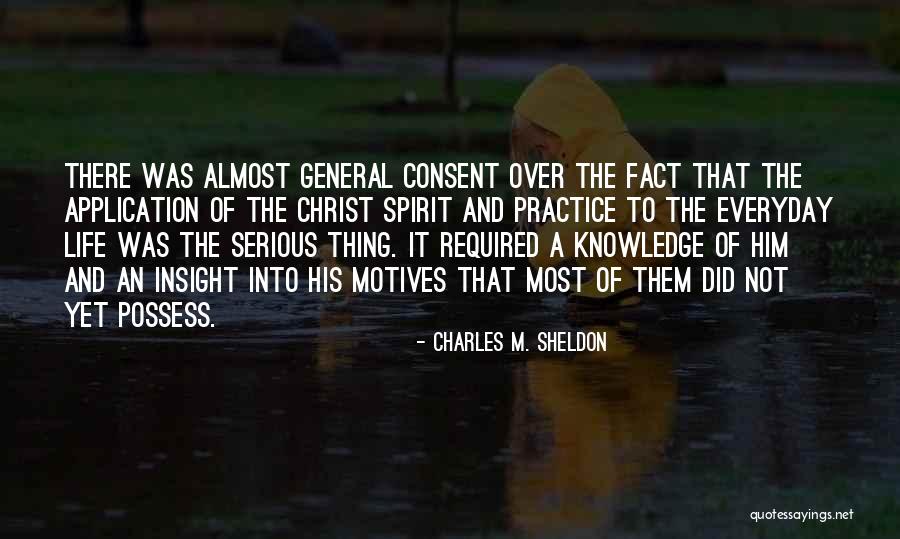 Lachy Merch Quotes By Charles M. Sheldon Lachy Merch Quotes By Charles M. Sheldon