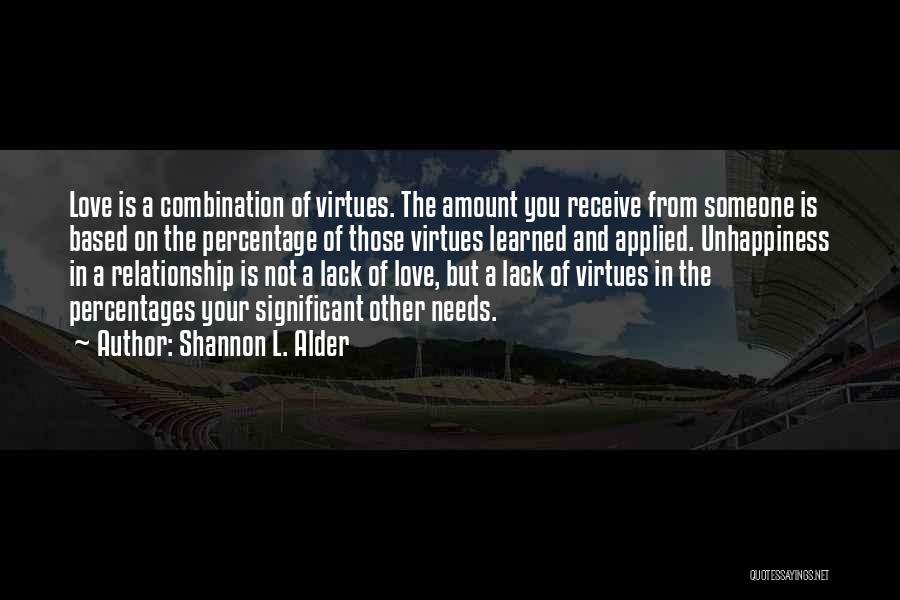 Lack Of Compassion Quotes By Shannon L. Alder