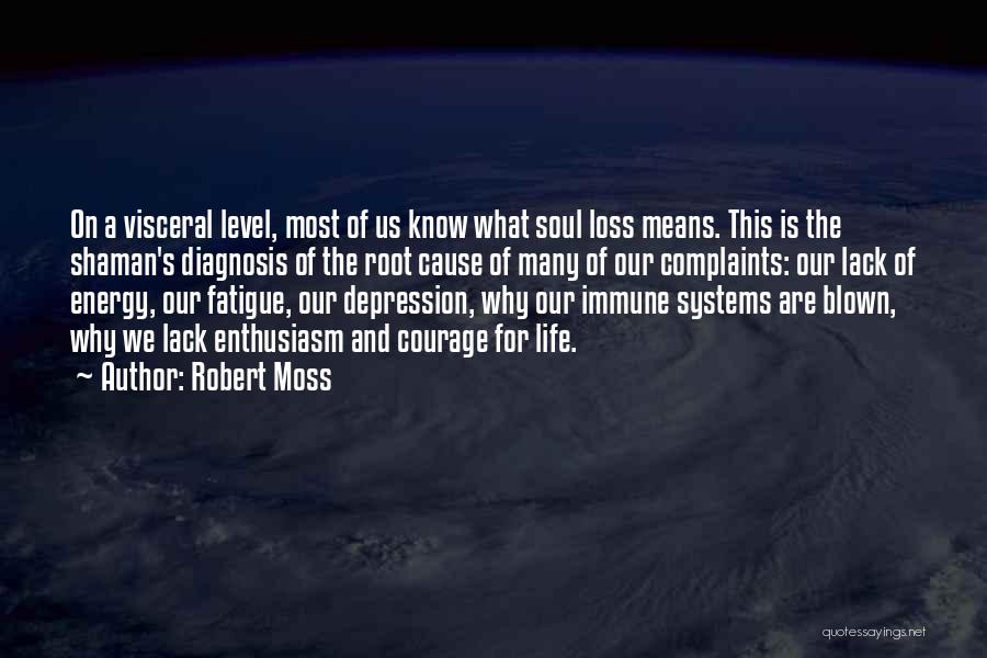 Lack Of Courage Quotes By Robert Moss