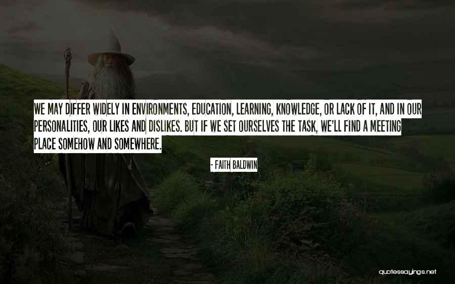 Lack Of Education Quotes By Faith Baldwin Lack Of Education Quotes By Faith Baldwin