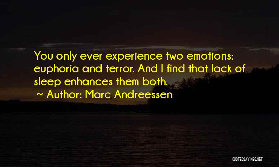 Lack Of Emotion Quotes By Marc Andreessen