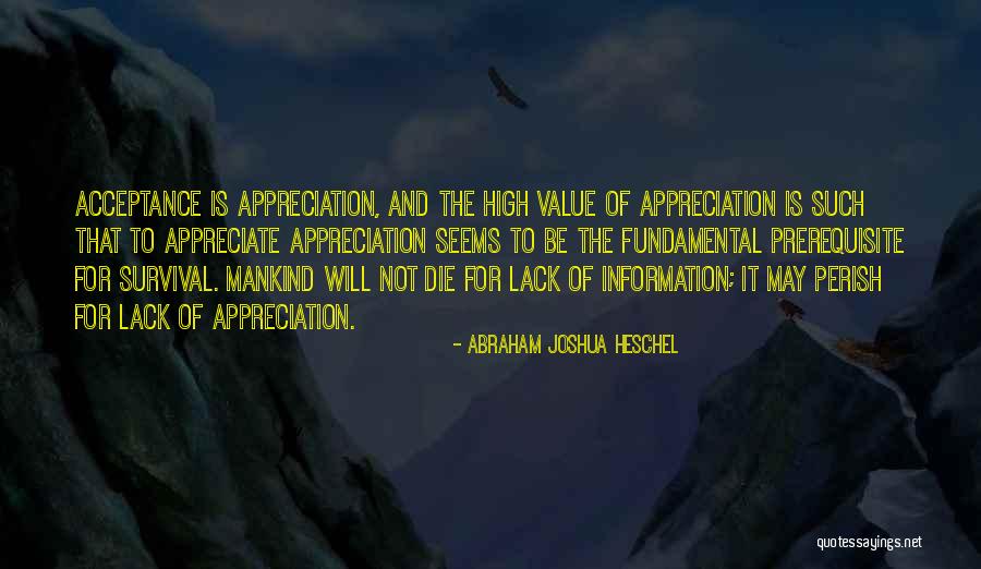 Lack Of Information Quotes By Abraham Joshua Heschel Lack Of Information Quotes By Abraham Joshua Heschel