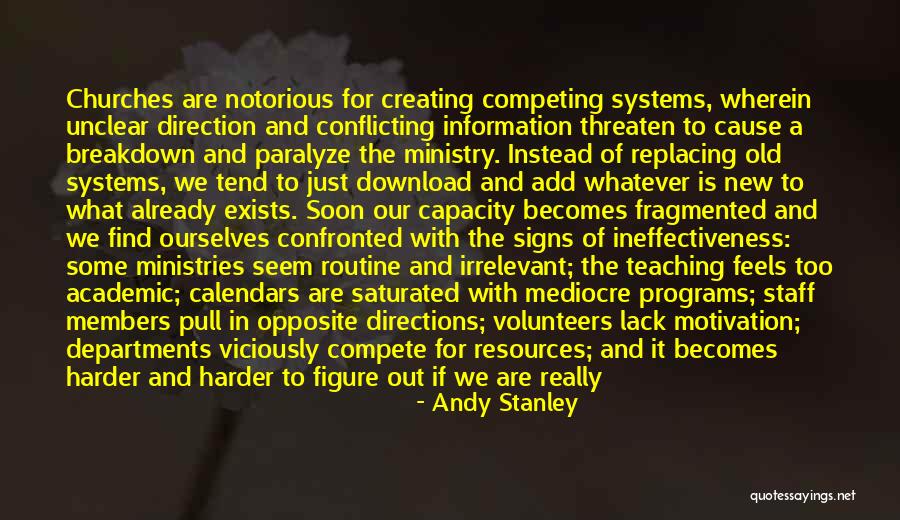 Lack Of Information Quotes By Andy Stanley Lack Of Information Quotes By Andy Stanley