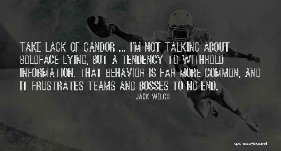 Lack Of Information Quotes By Jack Welch Lack Of Information Quotes By Jack Welch