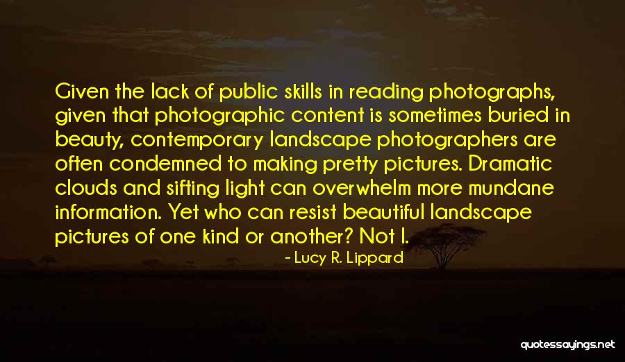 Lack Of Information Quotes By Lucy R. Lippard Lack Of Information Quotes By Lucy R. Lippard