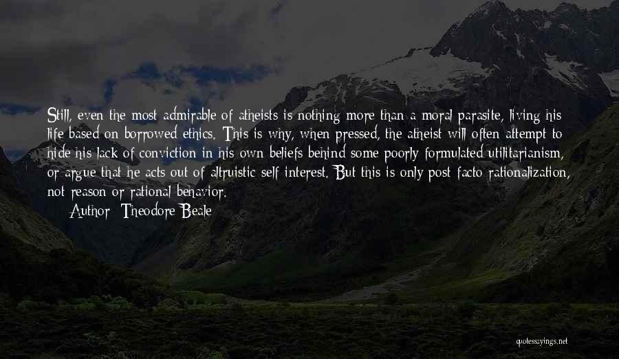 Lack Of Interest Quotes By Theodore Beale