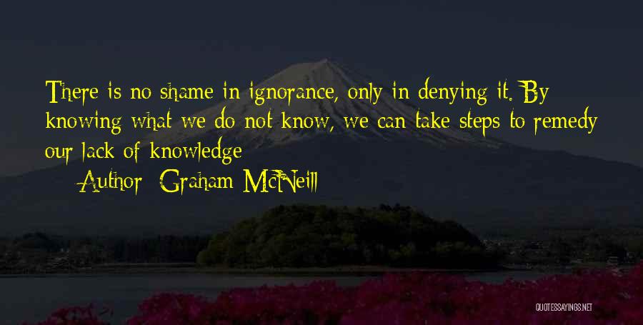 Lack Of Knowledge Quotes By Graham McNeill