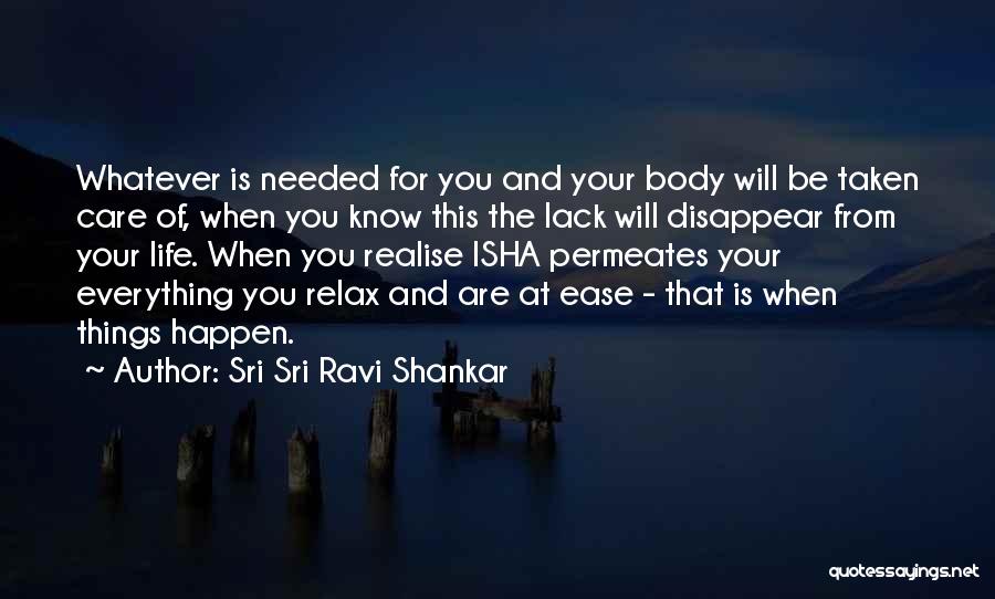 Lack Of Quotes By Sri Sri Ravi Shankar