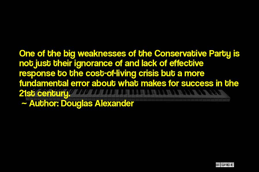 Lack Of Response Quotes By Douglas Alexander