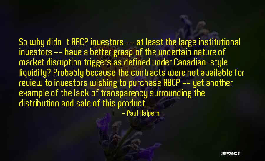 Lack Of Transparency Quotes By Paul Halpern Lack Of Transparency Quotes By Paul Halpern