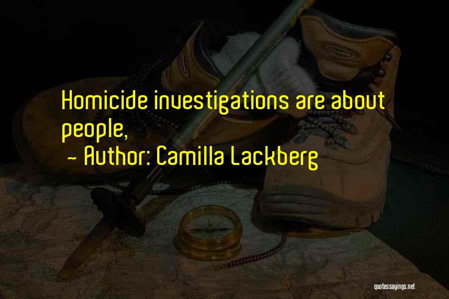 Lackberg Camilla Quotes By Camilla Lackberg