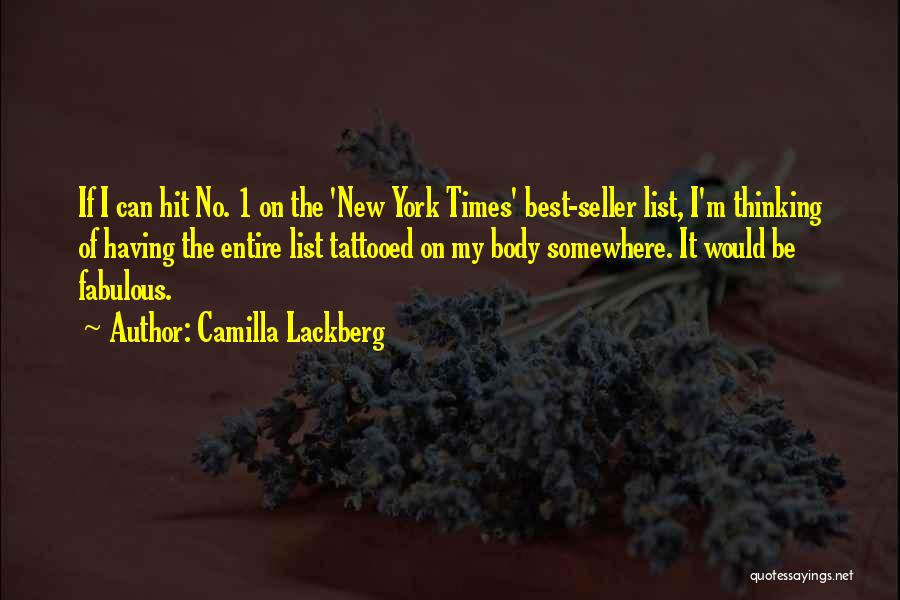 Lackberg Camilla Quotes By Camilla Lackberg