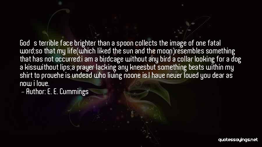 Lacking Love Quotes By E. E. Cummings