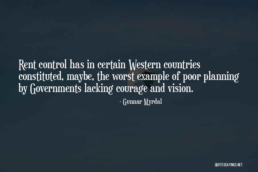 Lacking Vision Quotes By Gunnar Myrdal Lacking Vision Quotes By Gunnar Myrdal