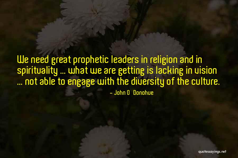 Lacking Vision Quotes By John O'Donohue Lacking Vision Quotes By John O'Donohue