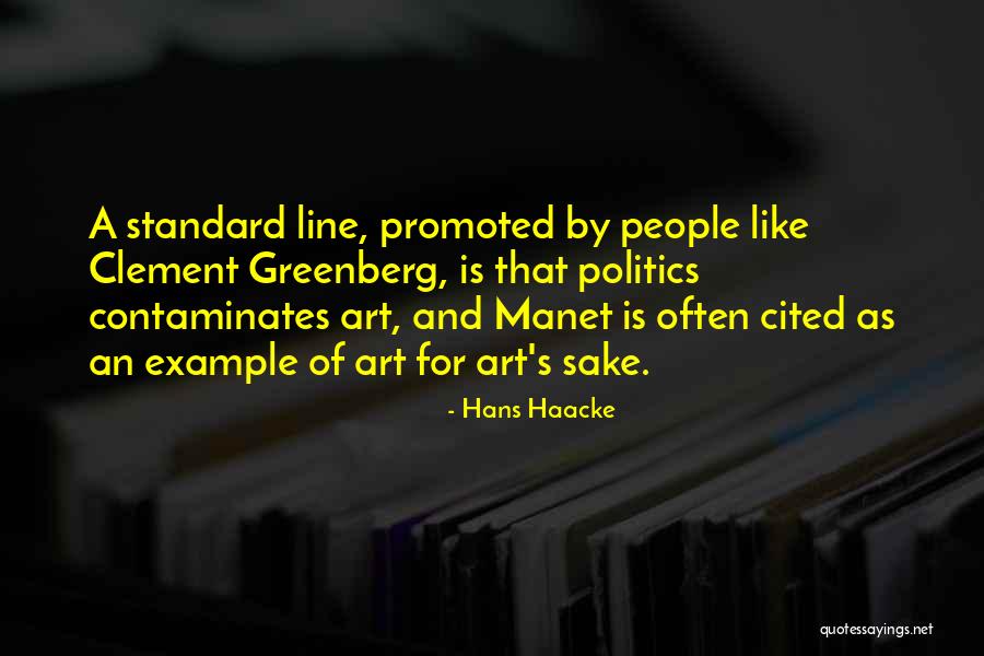 Lacquered Furniture Quotes By Hans Haacke Lacquered Furniture Quotes By Hans Haacke