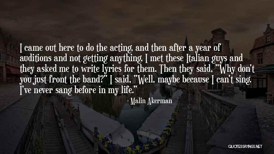 Lacras Y Quotes By Malin Akerman Lacras Y Quotes By Malin Akerman